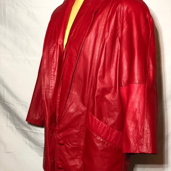 Women’s D’linea collection leather jacket - Picture 3 of 7